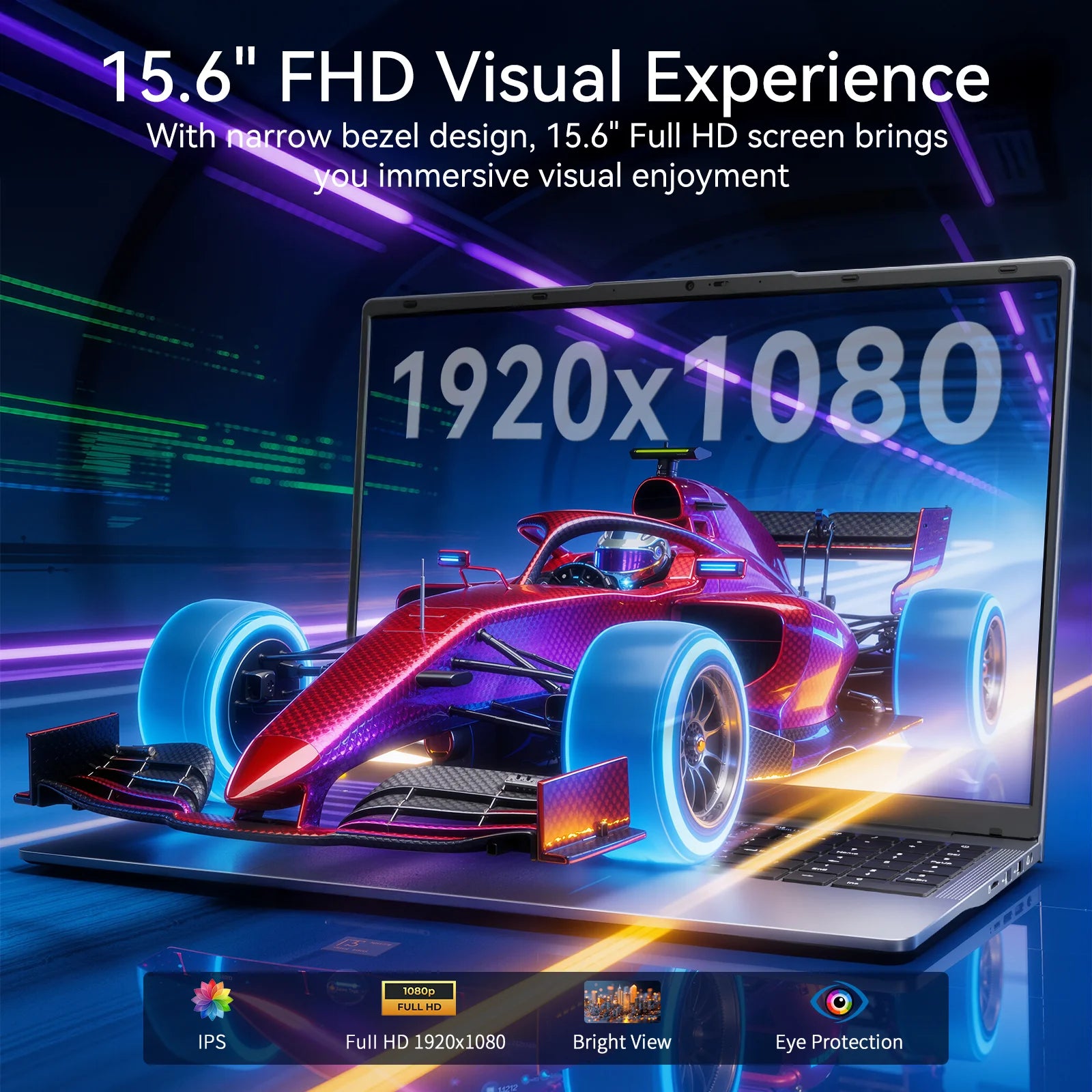 ACEMAGIC Laptops with AMD Ryzen 4300U 16GB DDR4 512GB SSD Laptop Computer 15.6inch Windοws 11 Laptop 1920P FHD Display