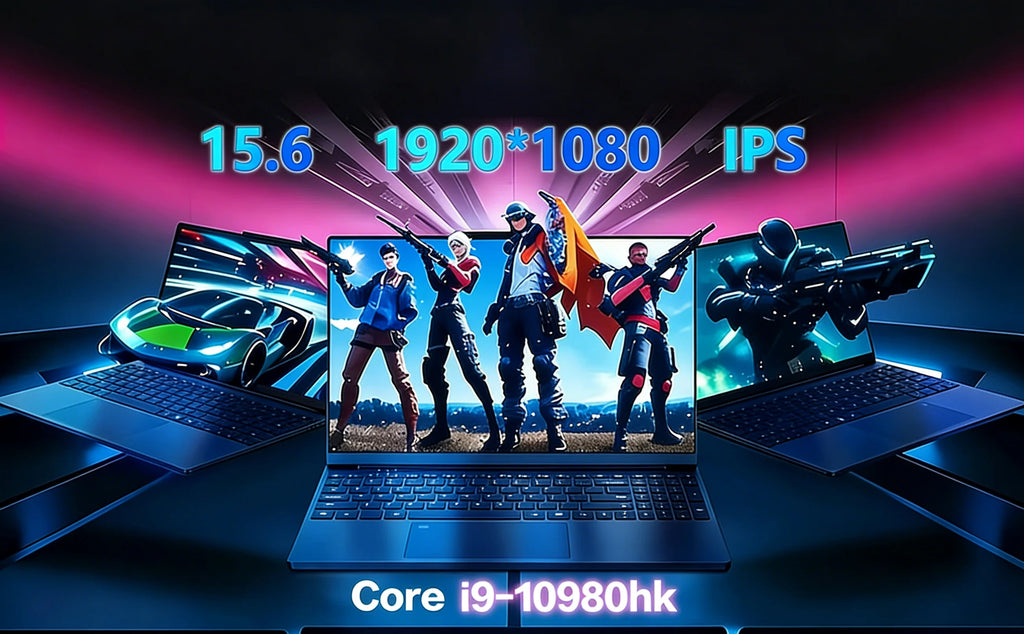 Intel i9-10980HK Gaming Laptop 16GB RAM 1TB M.2 SSD Windows 11 Pro Office Study Portable Notebook Computer