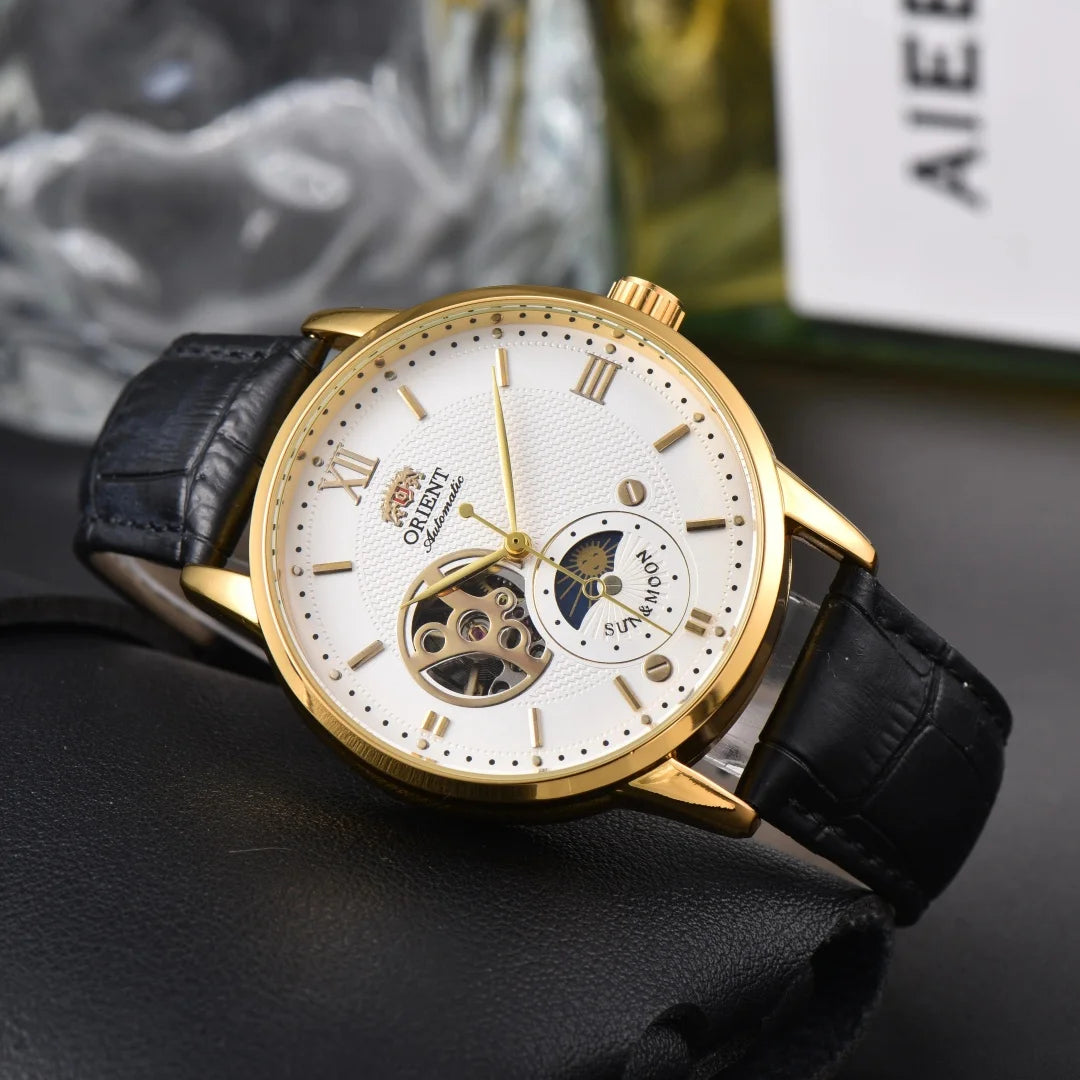 118A StoreMechanical Movement Unisex Watch Full Functionality World Time Ultra-Thin Orient Series