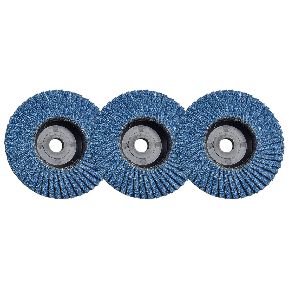 3Pcs 3 Inch Flat Flap Discs 75mm Grinding Wheels Wood Cutting For Angle Grinder Discs Sanding Discs Grinding Wheels Blades