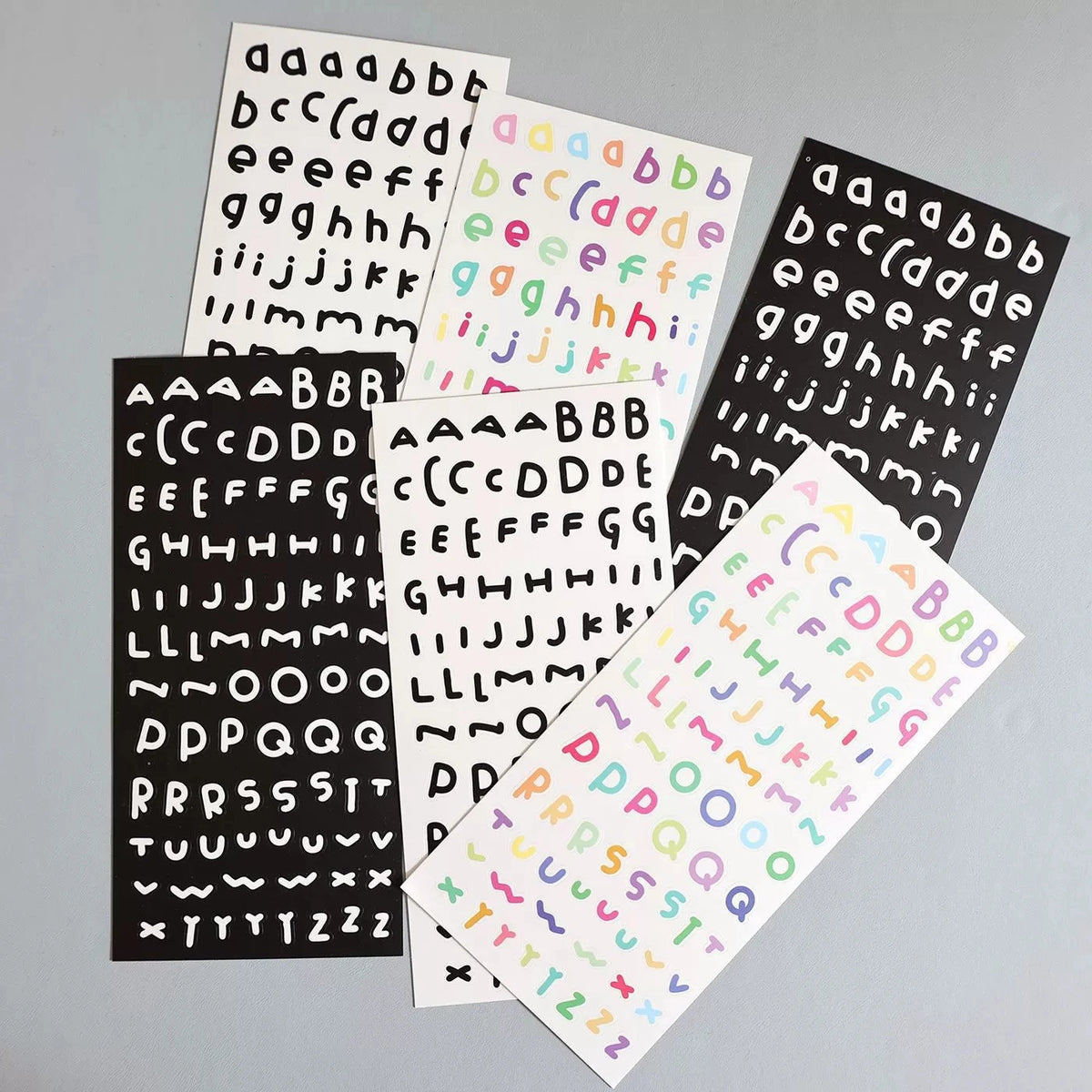 1 Piece INS New Letter Stickers Cute DIY Decals for Journal Card Making Csrapbook Sticker Stationery