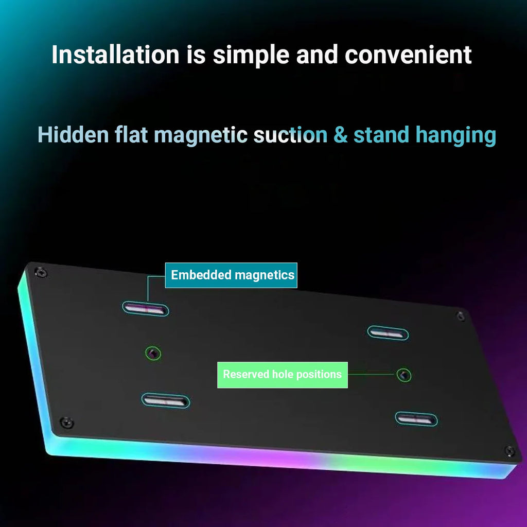 6.86-Inch Smart Secondary Screen, Customizable High-Definition Dynamic Theme Display, Small Expandable Display Side Screen