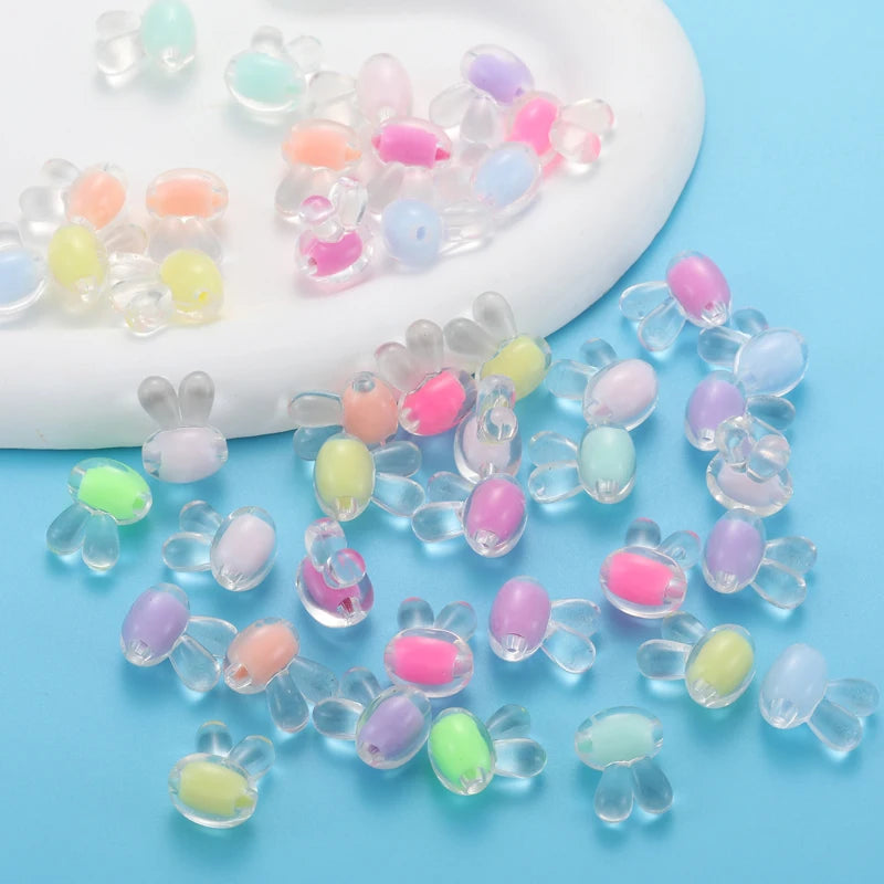 50-100pcs Acrylic Star Candy Color Bead Charms Loose Spacer BeadsBracelet Necklace Beads For Jewelry Making DIY Accessories W334