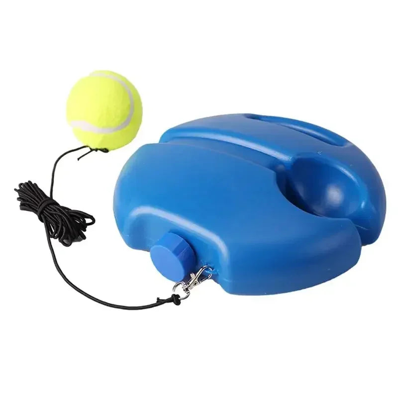 1WTennis Trainer with 1Pc Tennis Ball for Beginner, Tennis Rebounder Set for Self Training, Auxiliary Training Equipment