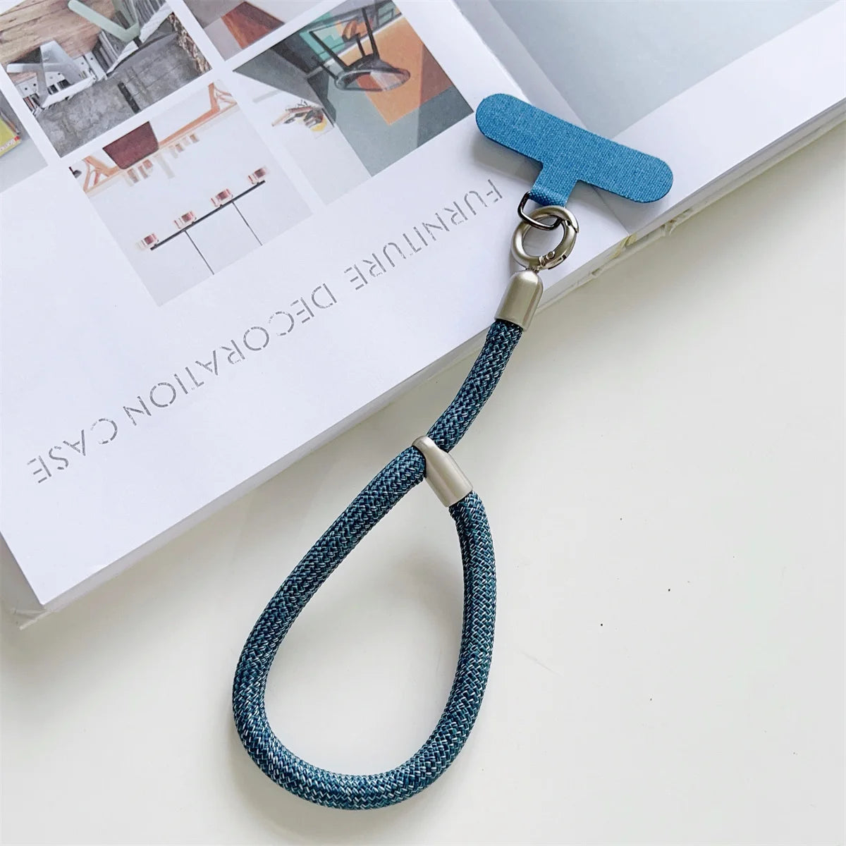 Fashion Short Adjustable Phone Strap Wrist Strap Anti Slip Anti Fall Anti Loss Pendant Phone Accessory Lanyard