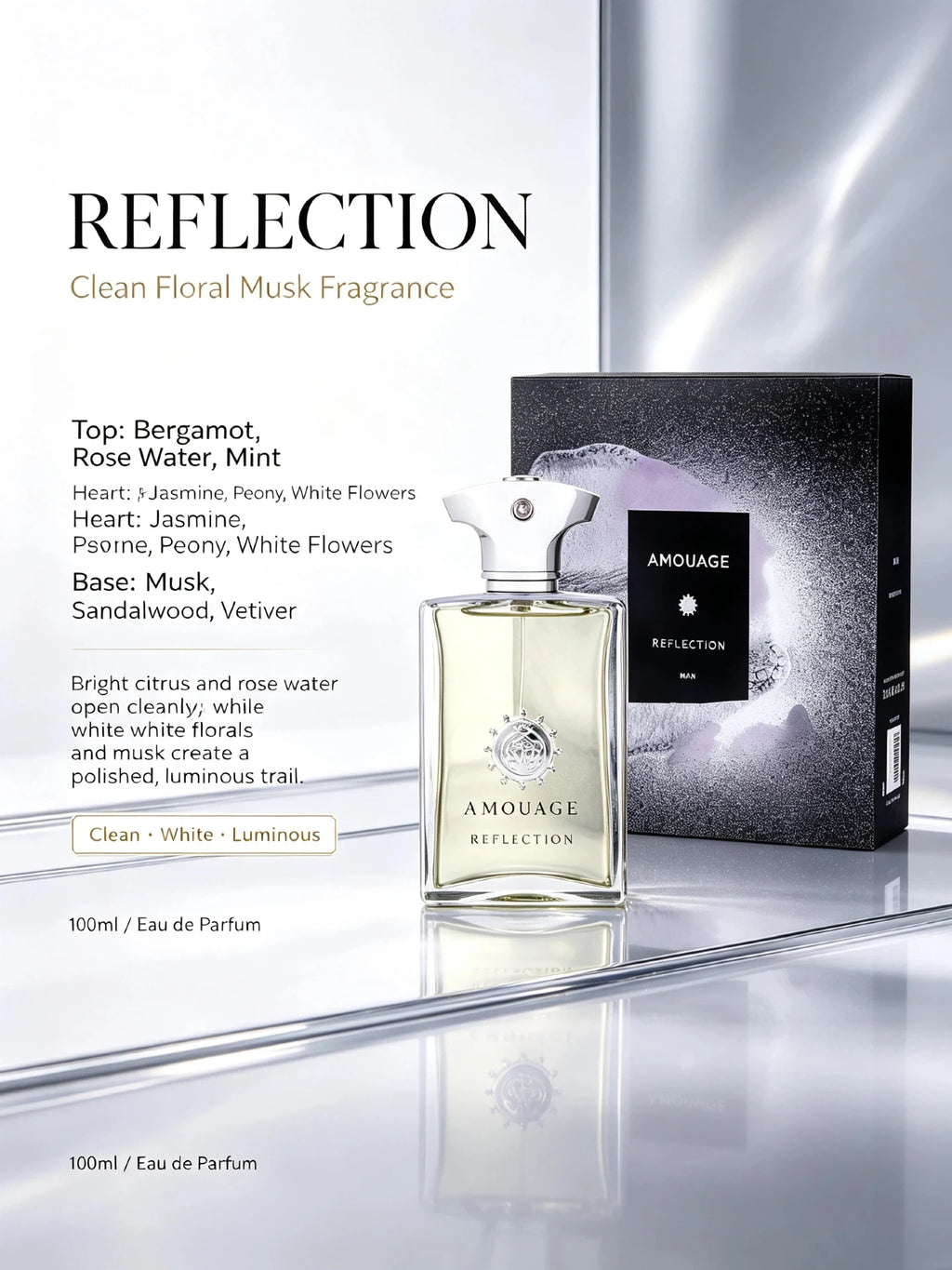 Elegant Metallic Bottle Men Perfume Long Lasting Masculine Woody Spicy Fragrance Oriental Scent For All Occasions
