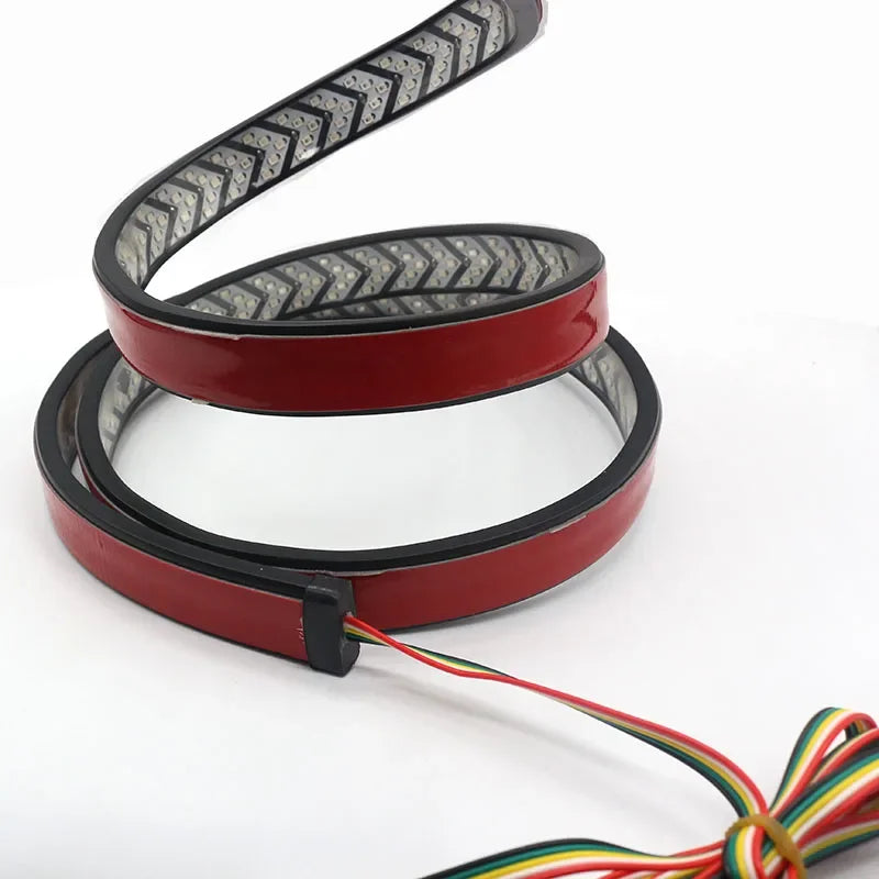 Dynamic Pickup DRL Turn Signal Lamp Tail Truck Tailgate Light Bar LED Strip Reverse Brake Lamp Sequential Flowing Turnning Lamp