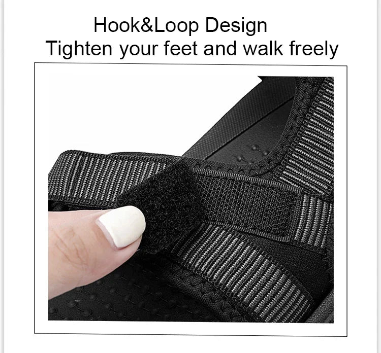 Comfortable Mens Sandals Summer Lightweight Casual Outdoor Beach Holiday Slippers Fashion Breathable Shoes Size40-45