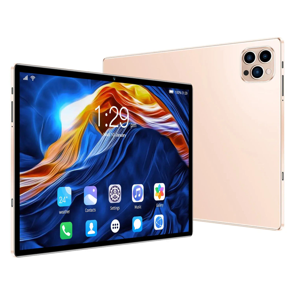 New 10.1 Inch Tablets Global Version Android 13 Octa Core 4GB RAM 64GB ROM 4G LTE Double SIM  HD Tablet Pc 6000mAh