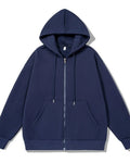 Men's and Women's Full-Zip Hooded Jackets, Zip-Up Hoodies, Casual Cardigans, Streetwear Hip-Hop PVD, Y2K Fashion, Spring Trends