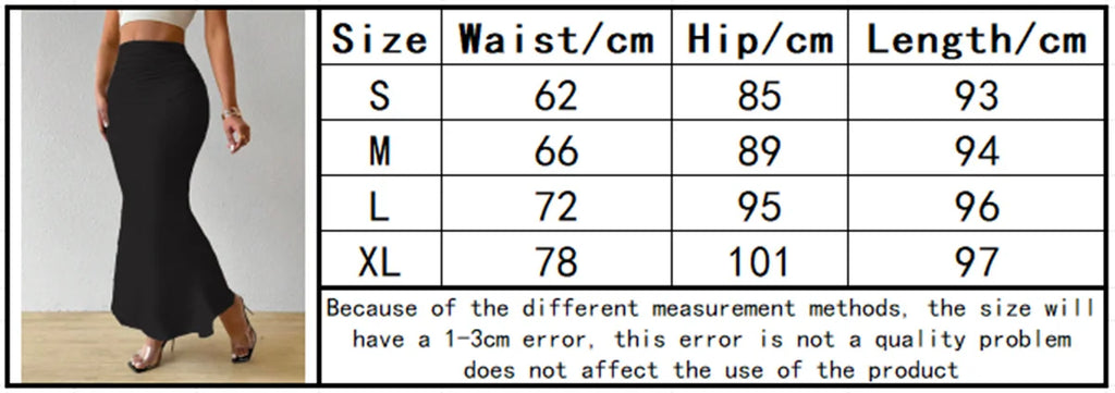 Women Solid Slim Fishtail Skirt Spring Summer New In Elegant Fashion High Waist Fold Skirts Lady Causal Street Short Dress Sexy