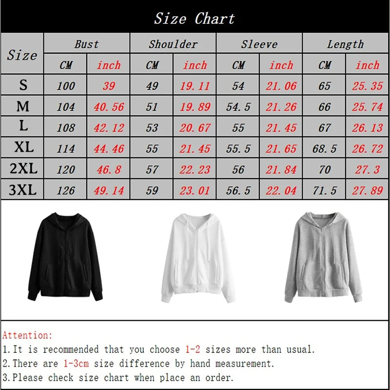 Zipper Hoodies Autumn Winter Men's New Long Sleeve Hooded Sweatshirt Fashion Casual Male Outfit Sportwear Loose Fit Clothes