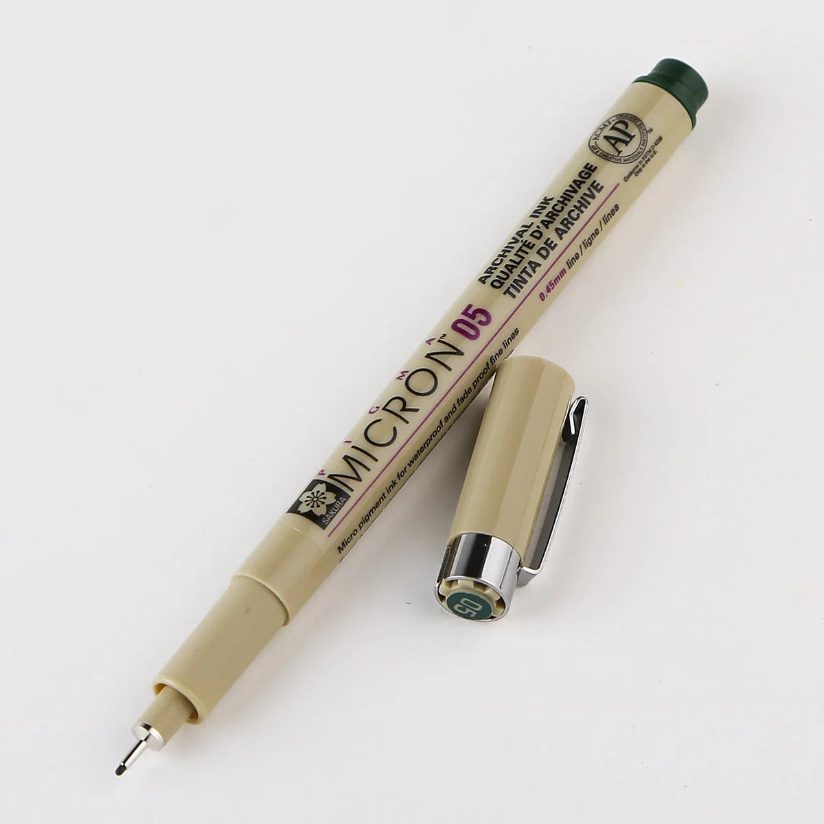 1pcs SAKURA Micron Pen 0.25mm 0.45mm Liner Marker Pen Watercolor Markers for Professional Drawing Sketch Manga Art Supplies