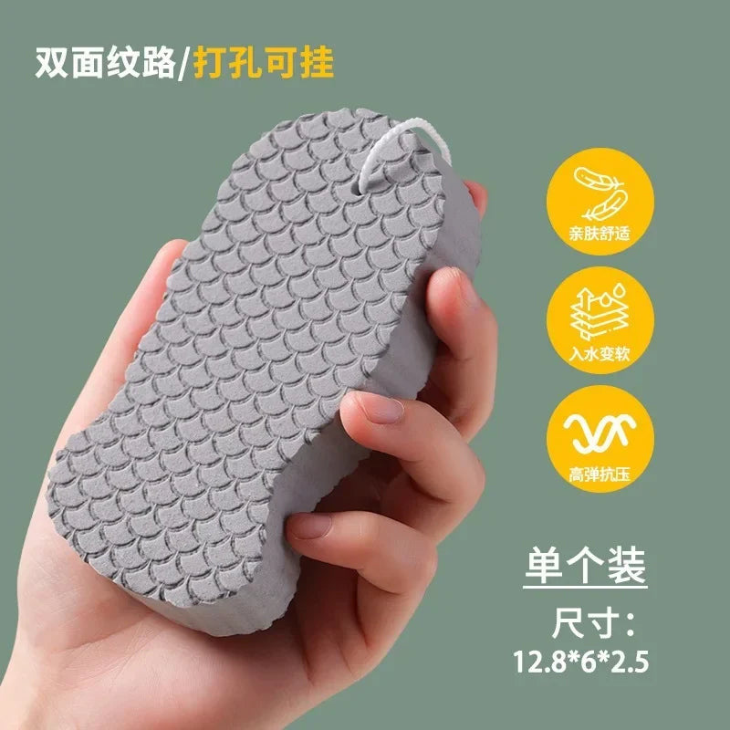 Bath Sponge Exfoliating Bath Scrubbing Sponges  Body Washcloth Skin Scrubber Relax Exfoliating Skincare Shower Scrubbing Tool