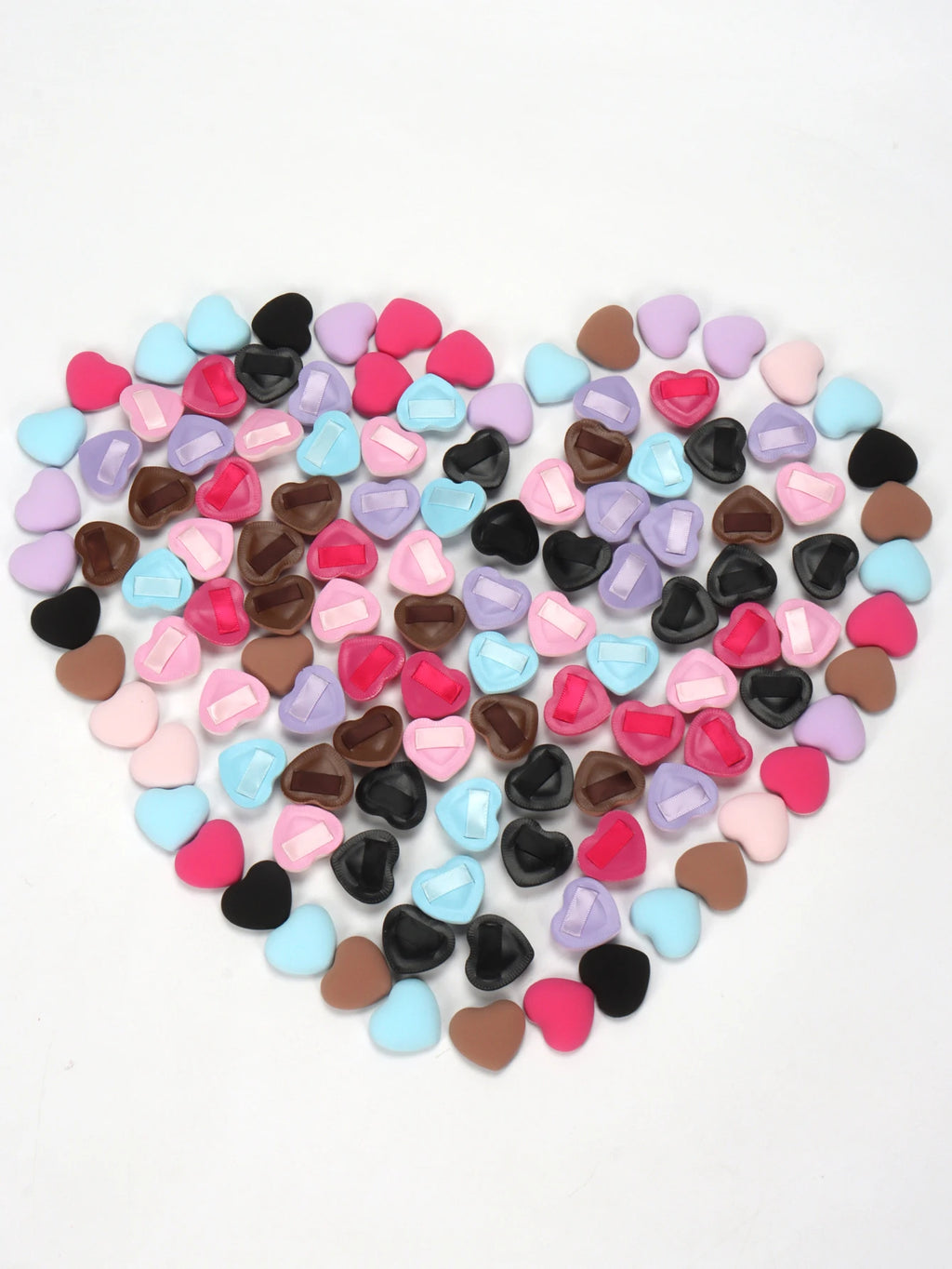 5/10/20Pcs Super Soft Cotton Candy Makeup Puff Necessary Wet Dry Use Air Cushion Powder Puff Multifunction Portable Makeup Sponge