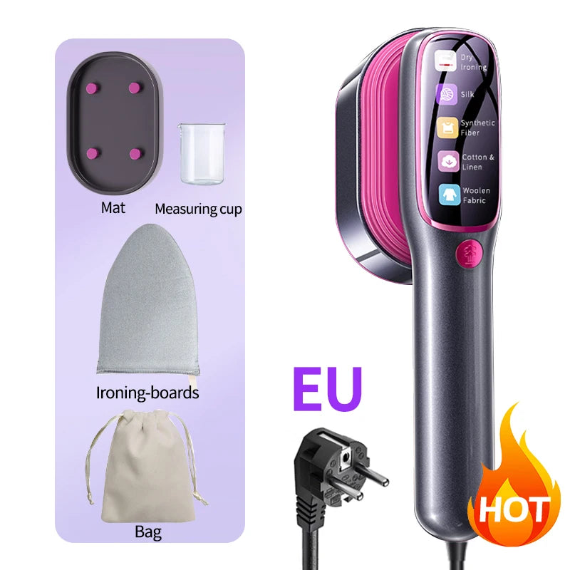 2026 New Model Professional Handheld Garment Steamer 1200W Fast Heating Portable Clothes Fabric Steamer Iron for Home and Travel