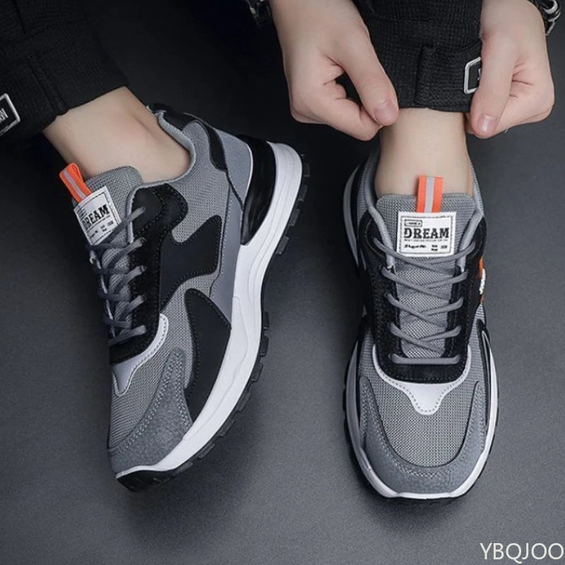 2025 Large Size Autumn Fashion New Item Breathable Casual Comfortable Men's Shoes Versatile Lightweight Flat Sports Men's Shoes