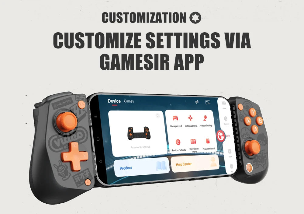 Comando para Telemóvel GameSir X5 Lite Zenless Zone Zero Edition para iPhone 17 16 15, Android, iPad Mini e Tablet Y700