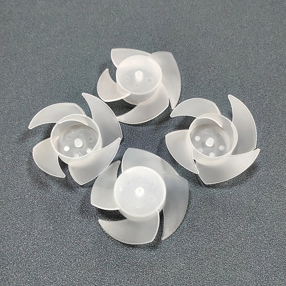 Safe and Small Power Mini Plastic Fan Blade 4/7 Blades for Hair Dryer Motor