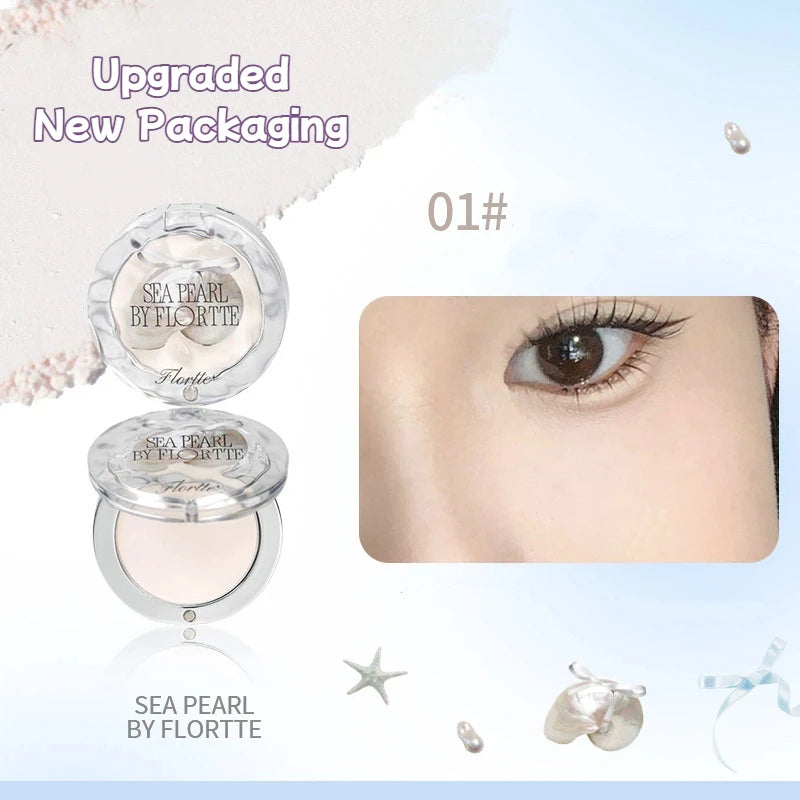 FLORTTE BUNNY Monochrome highlighting powder Naturally Brightening Facial Blush Cream High Gloss Face Blusher Makeup Cosmetics