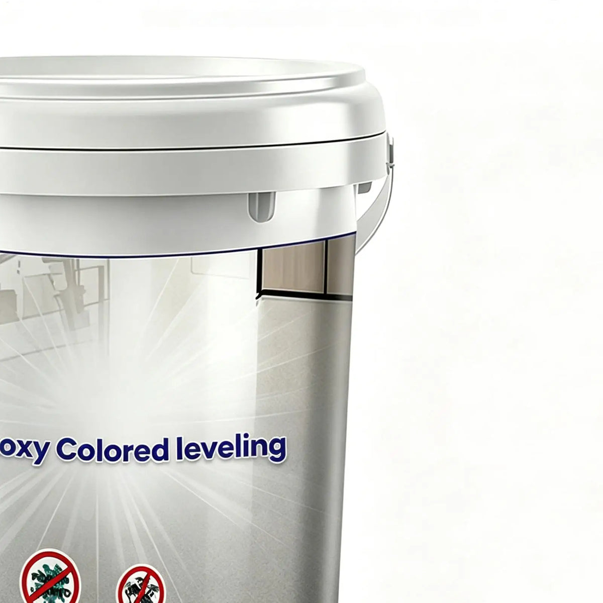 Epoxy Colored Sand Self Leveling Floor Paint Quick Drying Marble Cement Paint Durable Long-lasting Protection Wear Resistance