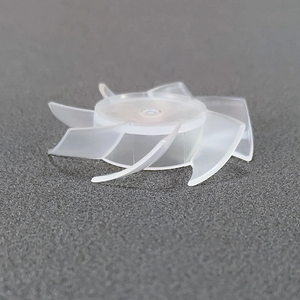 Safe and Small Power Mini Plastic Fan Blade 4/7 Blades for Hair Dryer Motor
