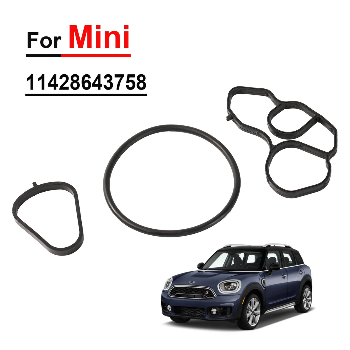 Oil Cooler Gasket 11428643758 For Mini Convertible Roadster Citroën C3 Grand Paceman Peugeot 2010 2011 2012 2013 2014 2015 2016