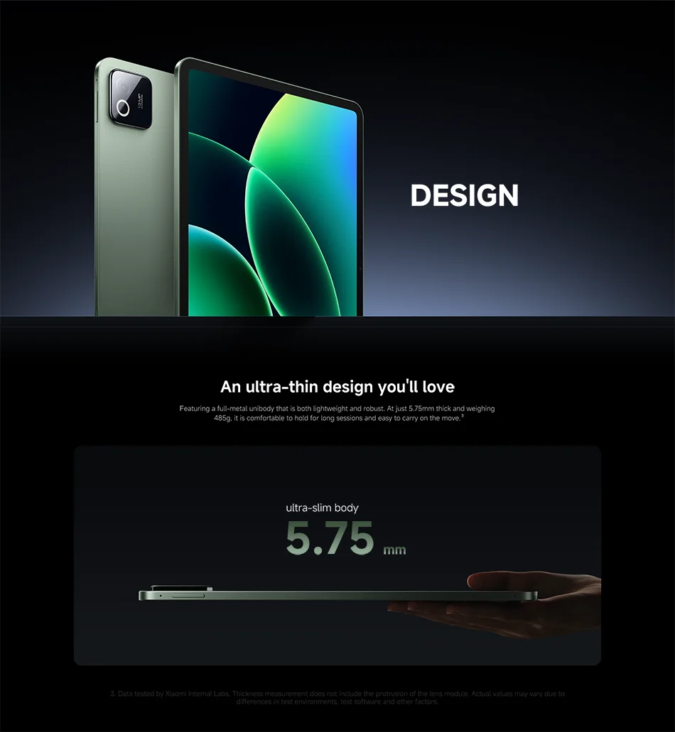 Xiaomi Pad 8 11.2-inch Global Version,Xiaomi HyperOS 3,Snapdragon®8s 4th Generation Chip,9200mAh Battery, 3.2K clear display