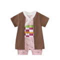 Cartoon Cosplay Costume Baby Girl Clothes Toddler Infant Newborn Onesie Romper Summer Jumpsuit 0-18 months Newborn Short Sleeve