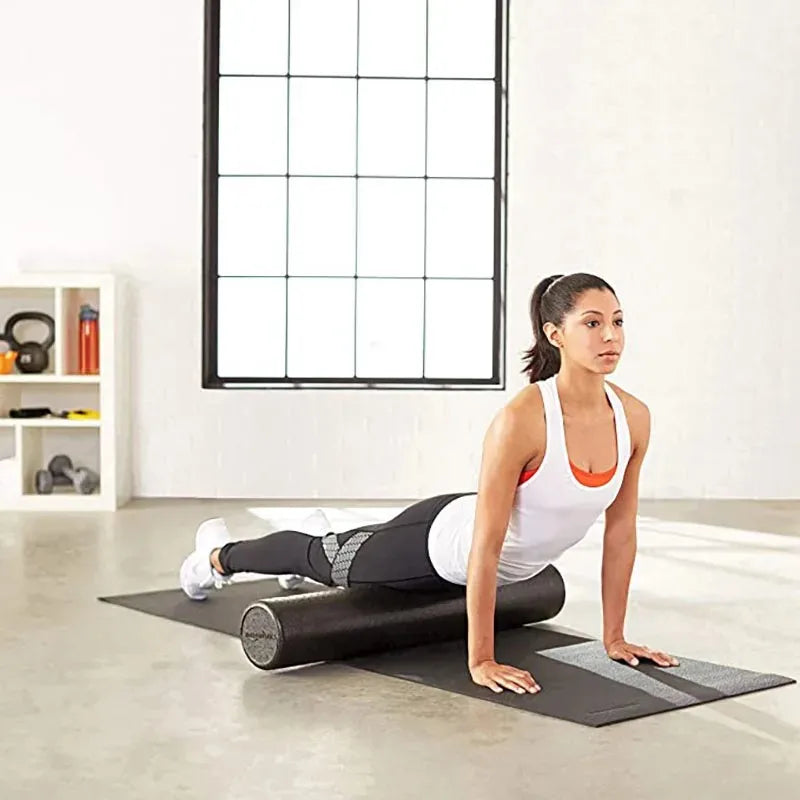 EPP Yoga Foam Roller Fitness Portable Pilates Body Exercises Gym for Leg/Arm/Back/Feet Pain Self-Myofascial Treatment Tool