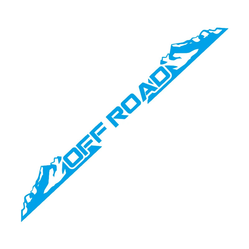 100cmX9cm For OFF ROAD - Windshield Banner Car Stickers Vinyl Decal Back Window Sticker Fits 4x4 Mud Off Road Auto