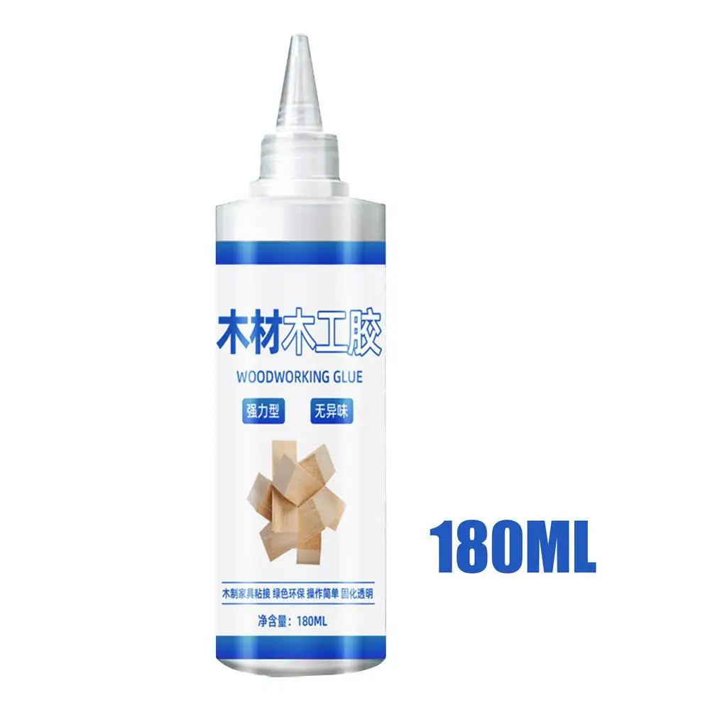 Wood Glue For Furniture 180ml Carpenter Glue Transparent Eco-Friendly Wood Adhesive Professional Safe Glue Multi-Functional
