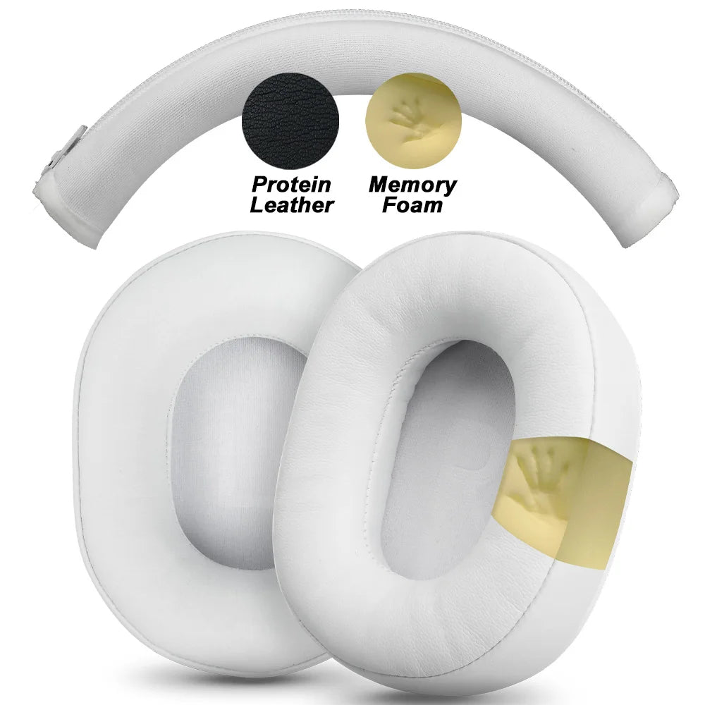 Replacement Foam Ear Pads for MCHOSE V9 S9 PRO, V9 PRO S9 PRO MCHOSE X9 Headphones Memory Foam Earpads Protein Leather