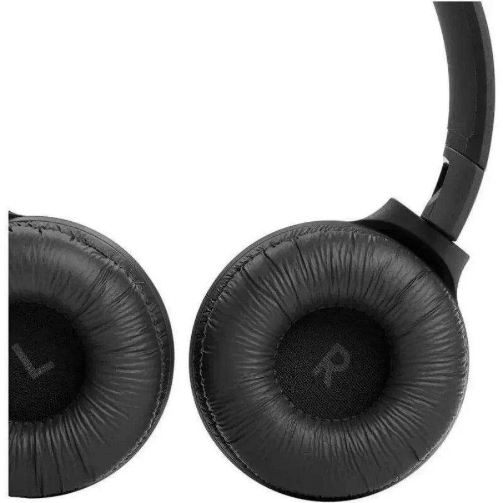 JBL Tune 510BT wireless on ear bluetooth headphones pure bass sound long battery life usb c fast charge foldable cable saver