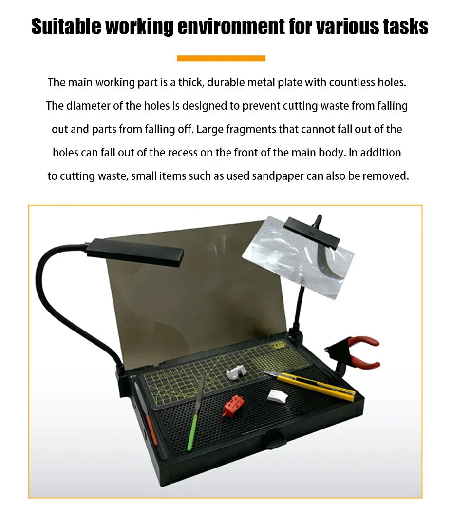 Professional Upward Committee Model Workbench Edition 2.0 for Cutting Grinding Assembly And Model Making
