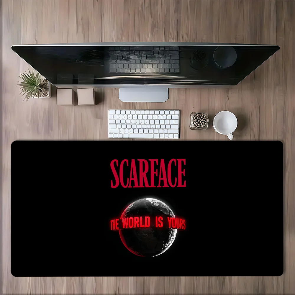 Movie T-Tony M-Montana S-Scarface Mouse Pad Non-slip Thickened MousePad Large Writing Lockedge Gaming Cushion Office Student