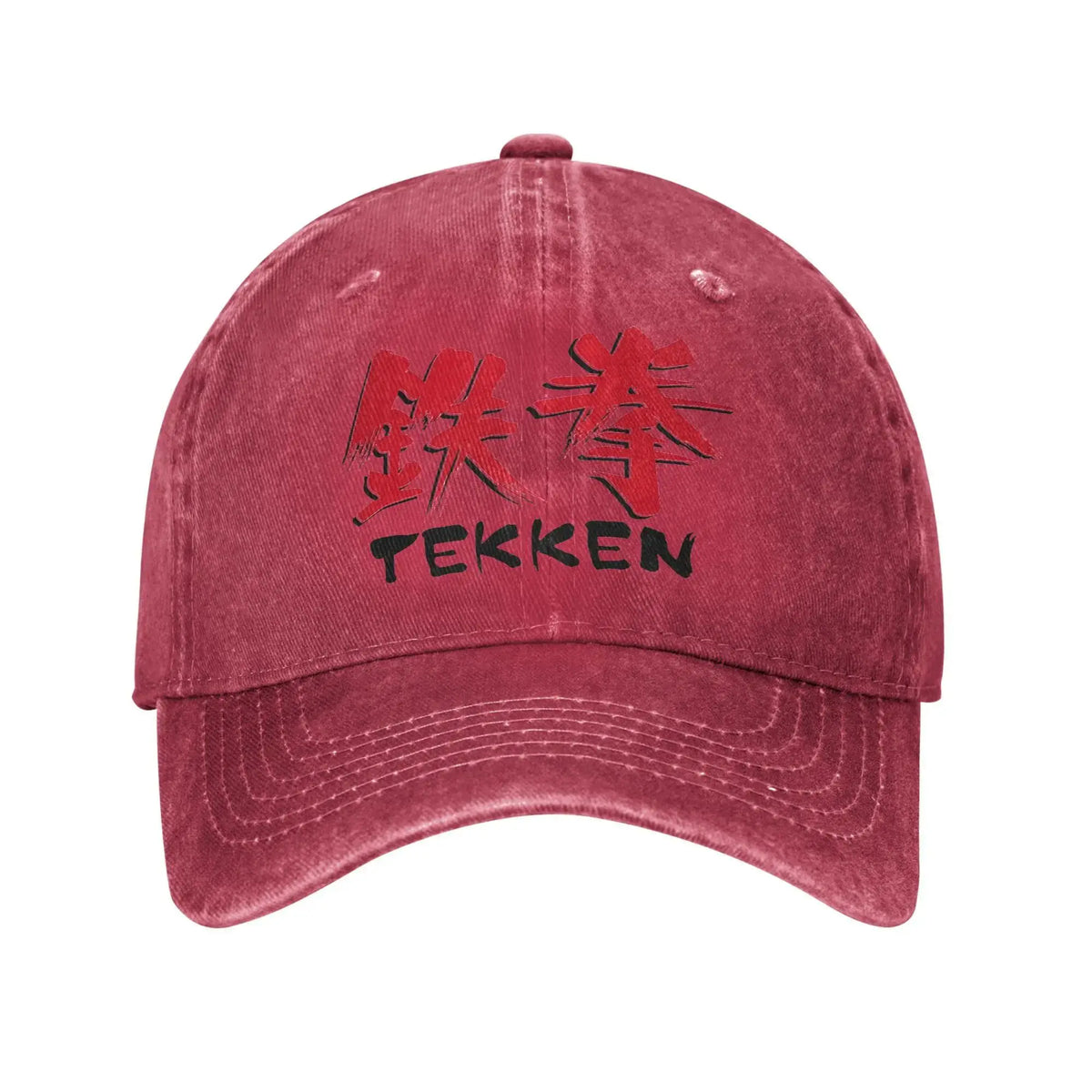 Tekken Game  Sun Baseball Cap Y2k Retro Men Adult Washed Hip Hop Hats Hot Sale Design Tennis Skate Cap Gift Idea