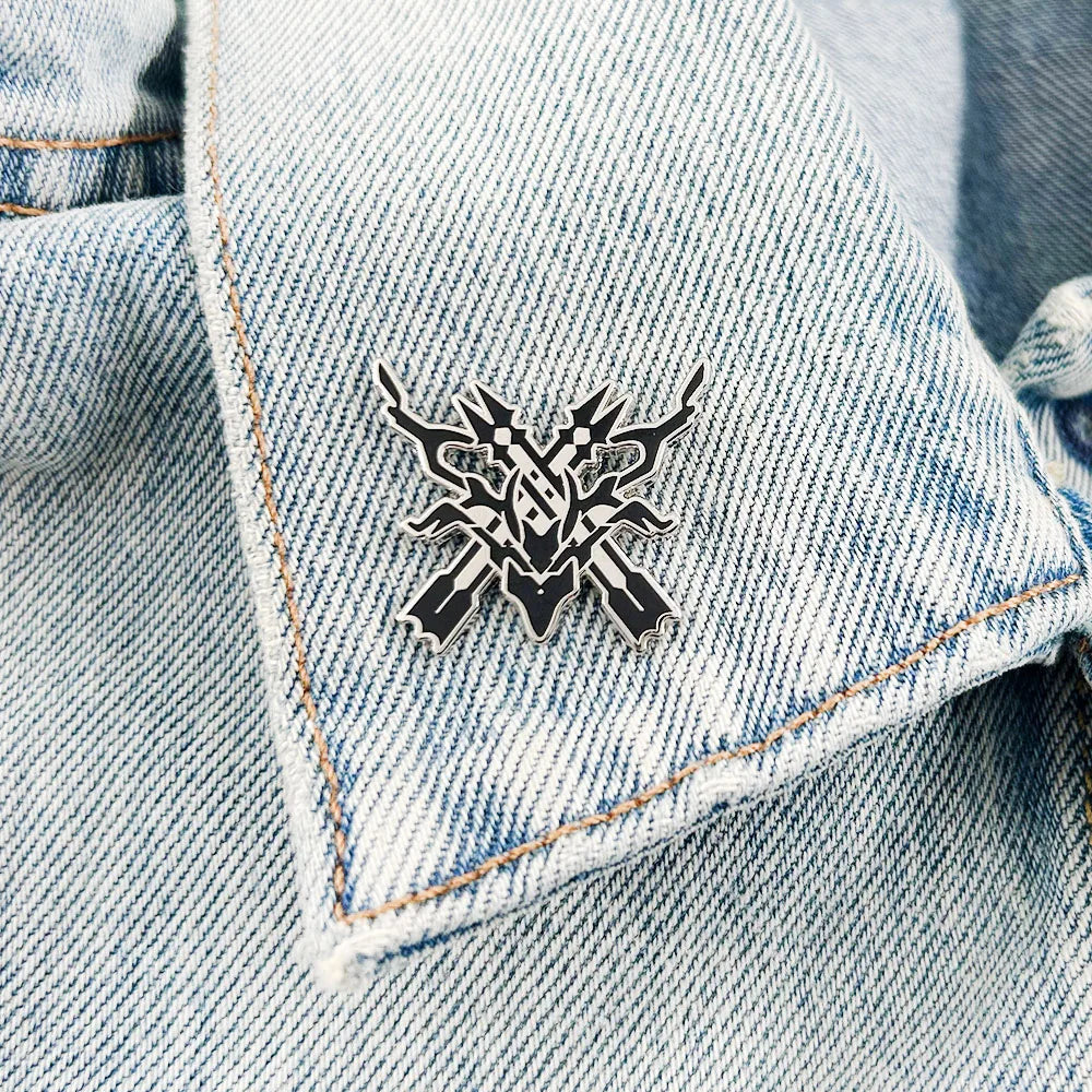 Honkai: Star Rail The Hunt Logo Badge RGP Peripheral Lapel Pin Gamer Gift Collect Souvenirs