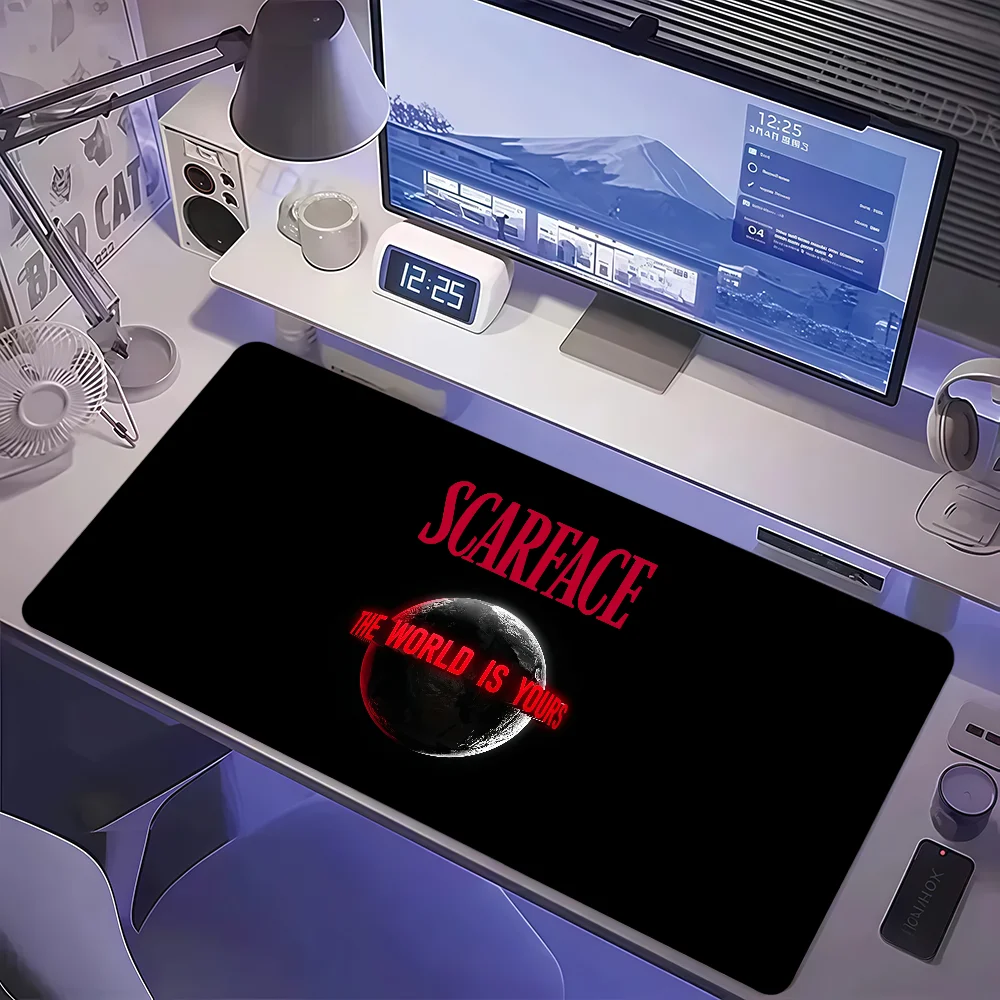 Movie T-Tony M-Montana S-Scarface Mouse Pad Non-slip Thickened MousePad Large Writing Lockedge Gaming Cushion Office Student