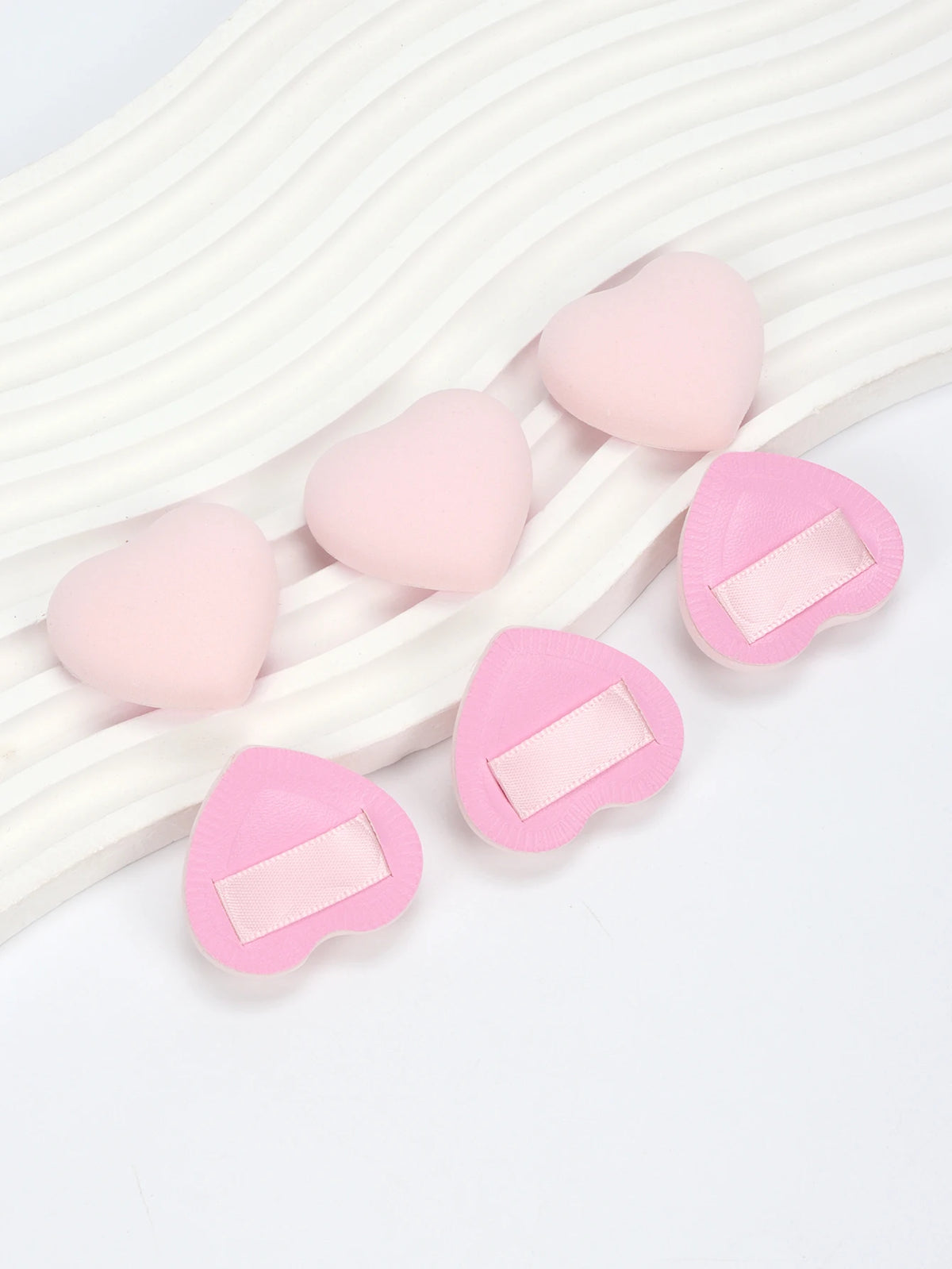 5/10/20Pcs Super Soft Cotton Candy Makeup Puff Necessary Wet Dry Use Air Cushion Powder Puff Multifunction Portable Makeup Sponge
