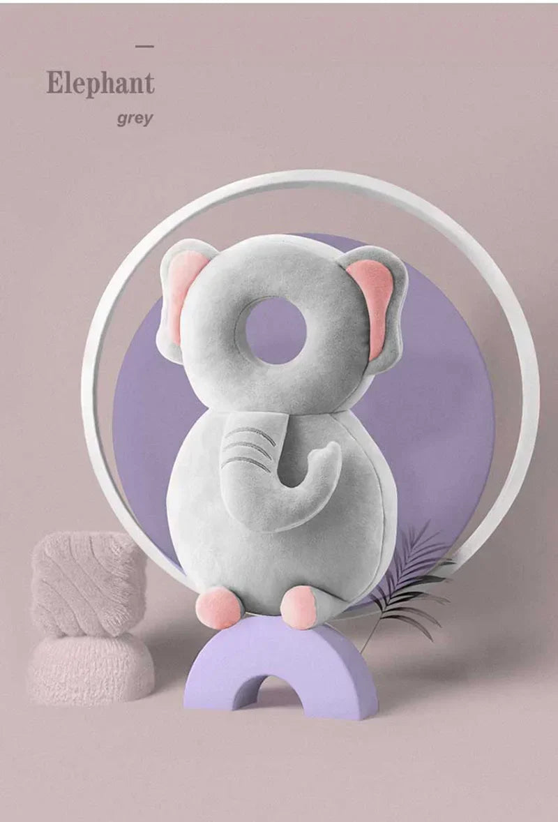 Baby Head Fall Protection Pad Cushion Cartoon Soft Security Pillows Backpack Newborn Headrest Security Pillows Backpack Toddler