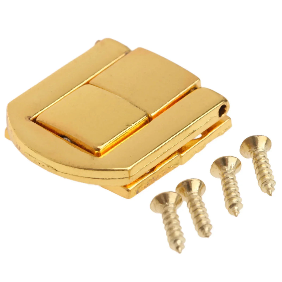 5Pcs Wooden Box Hasps Metal Lock Catch Latches for Jewelry Chest Box Suitcase Buckle Clasp Hardware Accessories 25*20mm