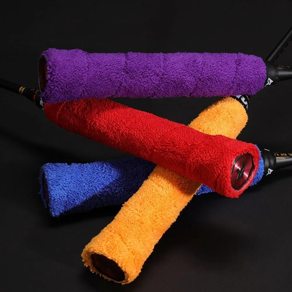 Thickened Badminton Racket Towel Grips Anti-slip Sweat-absorbing Tape For Racket Fishing Rod Slingshots Tennis Towel Grips