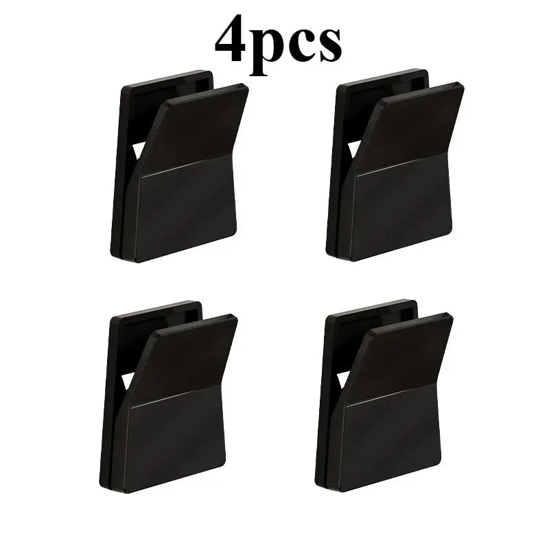 Adhesive Storage Clips,Bathroom Kitchen Storage Rack Wall Clips Light Clips Photo Clips Poster Clips Hanging Spring Clips.