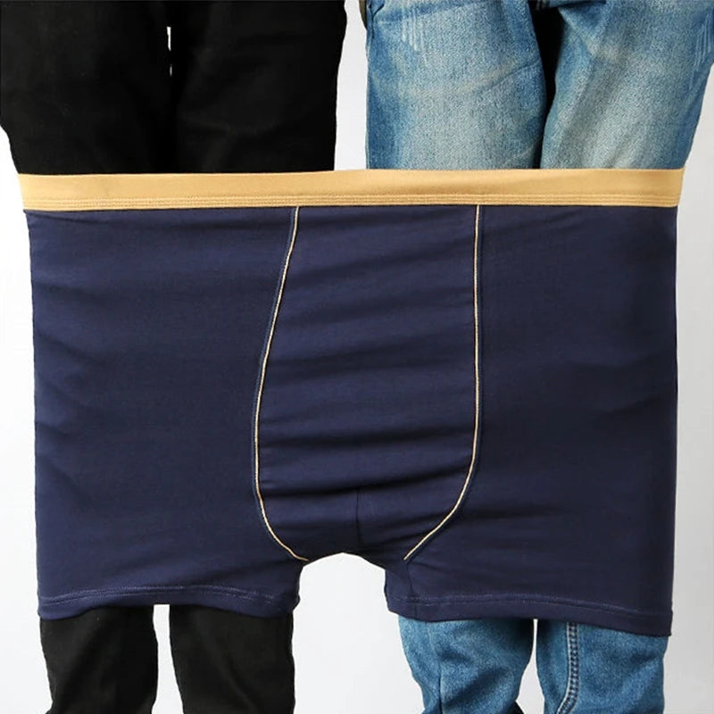 6pcs/lot 9xl Plus Size Men Boxers Underpants Boxer Man Cotton Solid Color Men's Seamless Panties Breathable Boxees For Men
