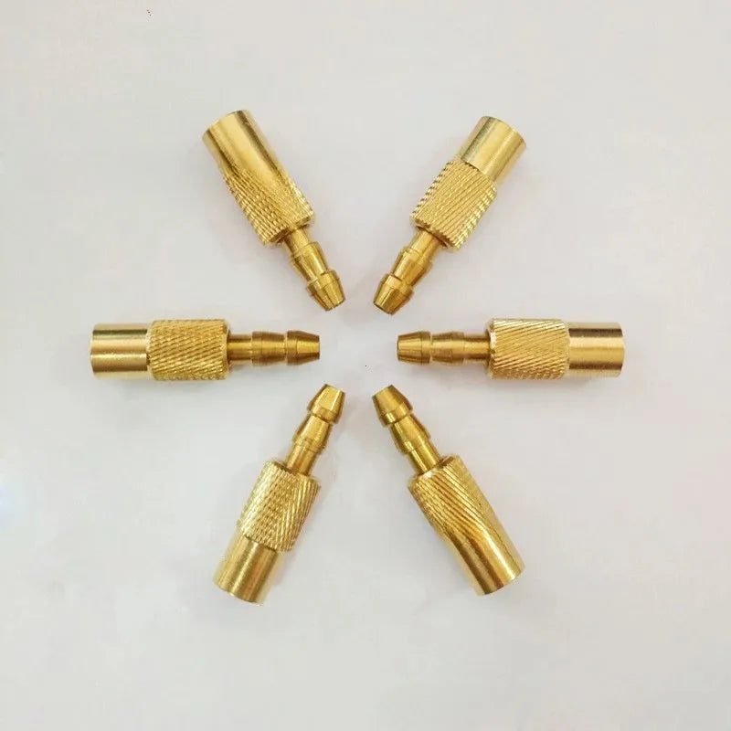 Auto Air Pump Chuck Clip Portable Brass Inflatable Clamp Connector Adapter Car Truck Tyre Tire Inflator Valve Connector Tools
