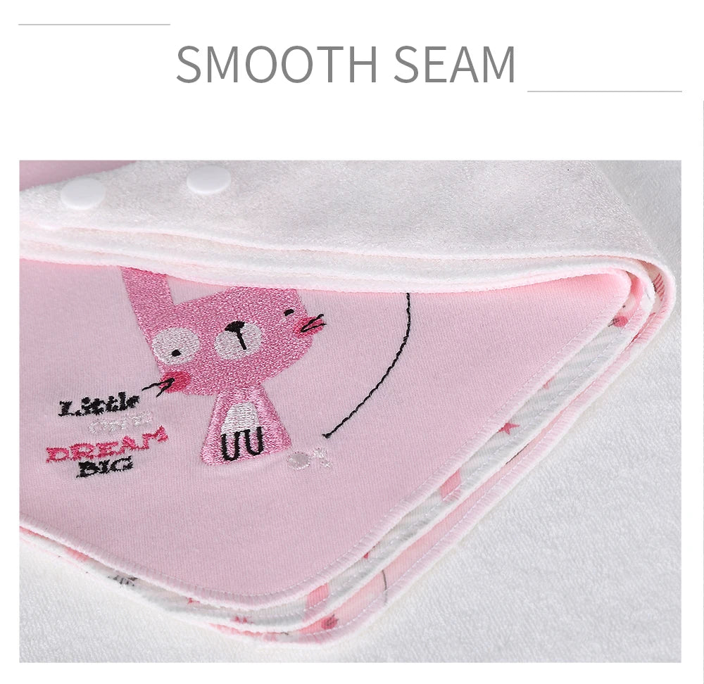 INSULAR Newly Baby Bibs 3pcs Baby Bandana Bib Cotton Babadores Infant Towel For Boys And Girls Baby Clothing Infant Accessories