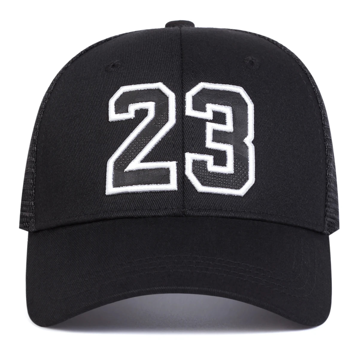 Unisex 23 Embroidery Baseball Net Caps Hip Hop Cap Spring Summer Outdoor Adjustable Casual Hats Sunscreen Hat ﻿