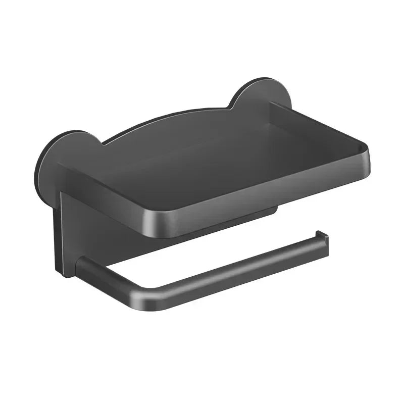 Aluminum Alloy Toilet Paper Holder Tissue Rack Bathroom Tissue Holder for Bathroom Storage Shelf Bathroom Accessories