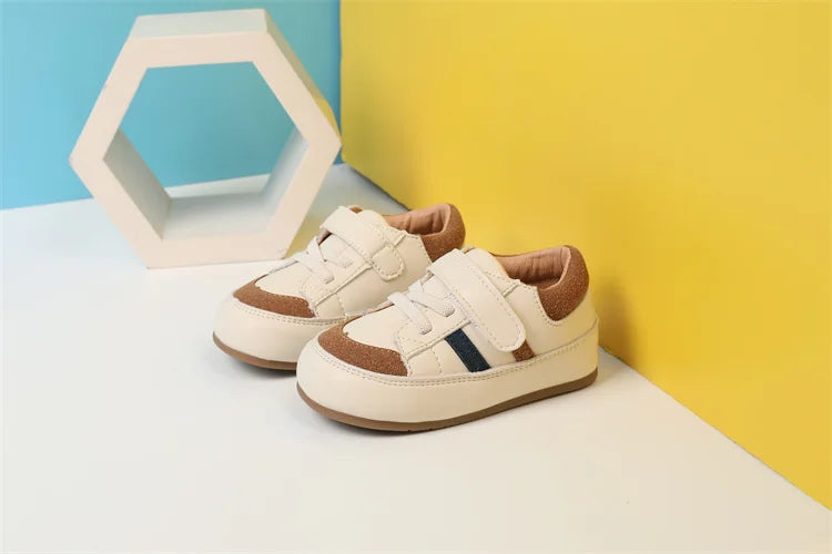 DIMI Spring/Autumn Baby Toddler Shoes Soft Breathable Microfiber Leather Infant Sneakers 0-3 Year Flat Walker Shoes
